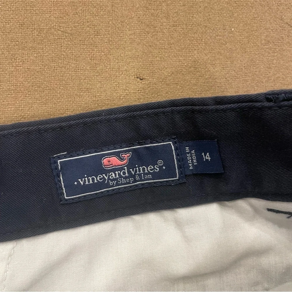Boy’s Vineyard Vines Navy Blue Chinos Size 14